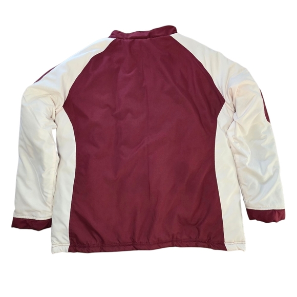 Texas A&M Aggies Jacket Women’s Large Maroon White Puffer Coat - Picture 3 of 7
